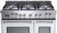 Verona® Prestige Series 36" White Pro Style Dual Fuel Range-4