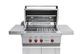Wolf® 4-Burner Stainless Steel Built In Natural Gas Grill-1