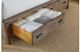 Kincaid Furniture Foundry Light Brown Complete Queen Panel Bed W/ Storage Footboard-2