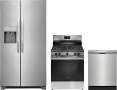 Frigidaire® 3 Piece Stainless Steel Kitchen Package