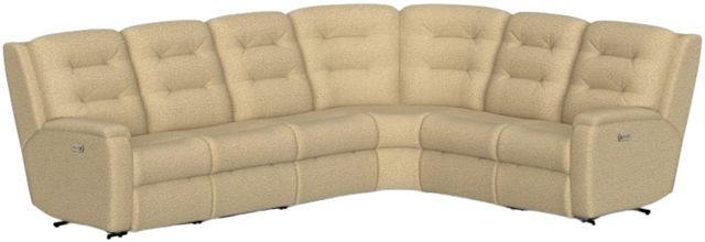 Flexsteel® Customizable Arlo 6-Piece Power Reclining Sectional with Power Headrests -0