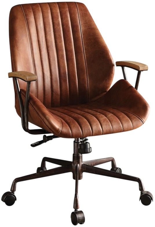 ACME Furniture Hamilton Cocoa Leather Office Chair-0