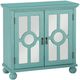 Homelegance® Polly Antique Aqua Accent Chest with Mirror-0