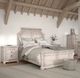 American Woodcrafters 1910 Providence Antique White Queen Panel Bed-1