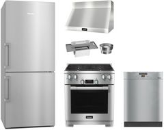 Miele 5 Piece Stainless Steel Kitchen Package