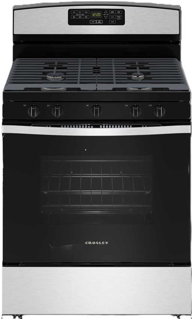 Crosley® 30" Stainless Steel Freestanding Gas Range-0