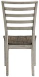 Steve Silver Co.® Abacus Smoky Alabaster/Smoky Honey Side Chair-2