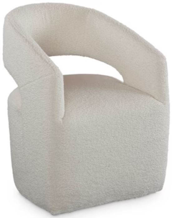 Bassett® Furniture Aries Crypton Wayfarer Pearl Dining Chair-0