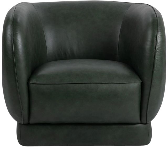 Classic Home Rinner Hunter Green Swivel Chair-2