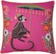 Stylecraft Tinck Brown/Pink Throw Pillow-0