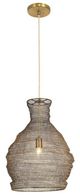 Uttermost® Murmur Antique Brass Pendant-0
