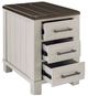 Signature Design by Ashley® Darborn Brown Chairside End Table with Gray Base-1