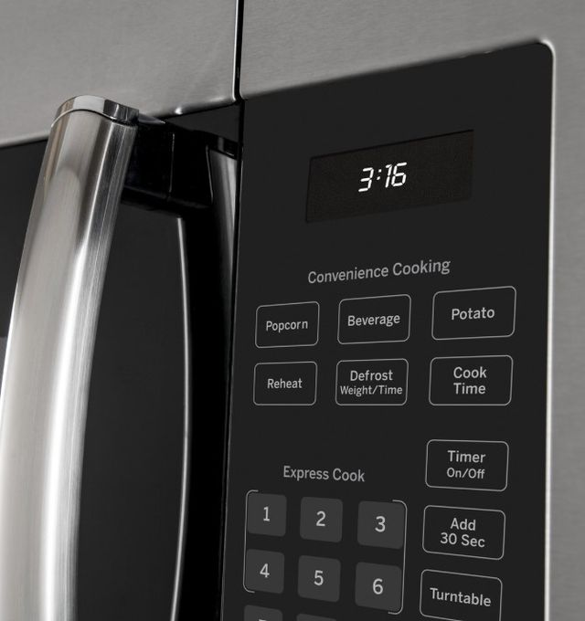 GE® 1.6 Cu. Ft. Stainless Steel Over The Range Microwave-1