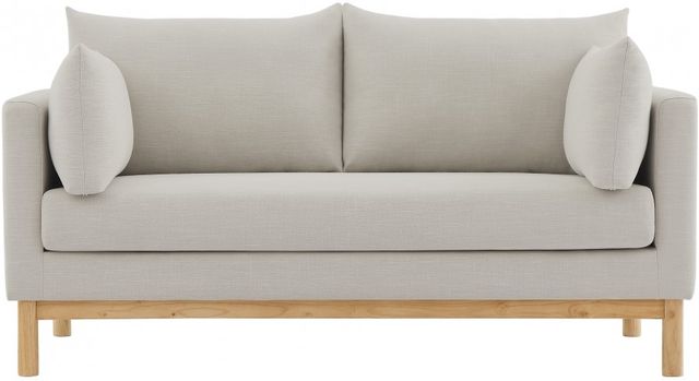 Meridian Furniture Langham Beige Loveseat-1
