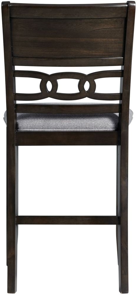Elements International Amherst Dark Counter Side Chair-2