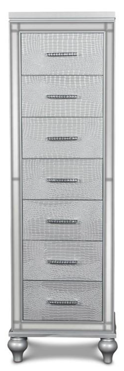 New Classic® Home Furnishings Valentino Silver Lingerie Chest-1