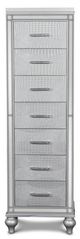 New Classic® Home Furnishings Valentino Silver Lingerie Chest-1