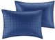 Olliix by Madison Park Heritage 8 Piece Navy King/California King Comforter and Coverlet Set-1