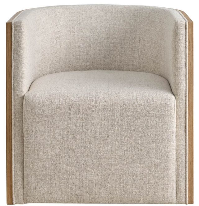 Universal Explore Home™ Avaline Tanner Monique Linen/Skylar Swivel Chair-1
