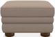 La-Z-Boy® Pembroke Cashmere Ottoman with Brass Nailhead Trim-0