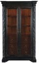 Hooker® Furniture Charleston Black Cherry/Maraschino Display Cabinet-2