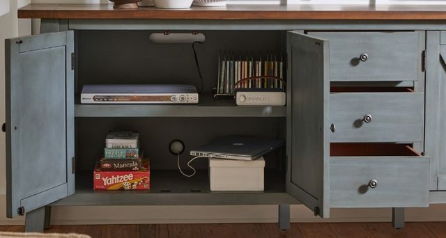 aspenhome® Pinebrook Denim 96'' Console-1