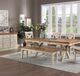 TEI Quinton Pecan Extension Dining Table with Sand Base-3