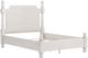 Signature Design by Ashley® Chadworth Antique White Queen Poster Bed-0
