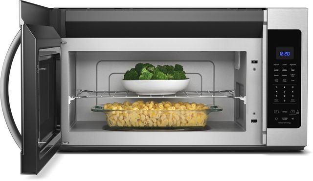 Whirlpool® 1.9 Cu. Ft. Fingerprint Resistant Stainless Steel Over the Range Microwave-1