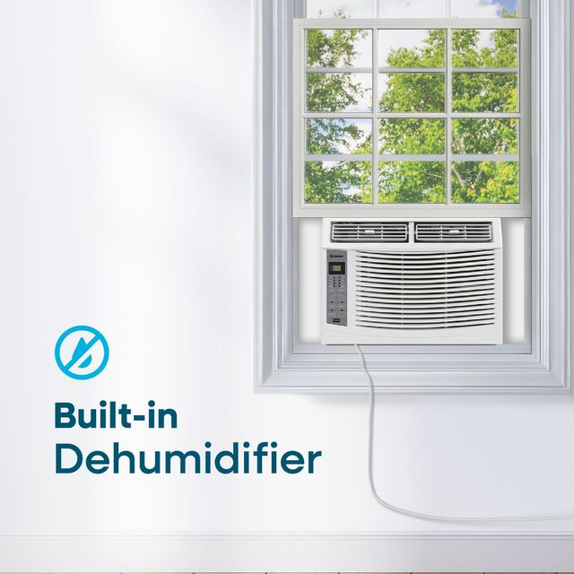 Element® 5,000 BTU White Window Mount Air Conditioner-4
