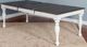 Sunny Designs™ Bourbon County Brown Extension Dining Table with White Base-1