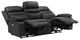 Homelegance® Hancock Black Power Double Reclining Sofa-4