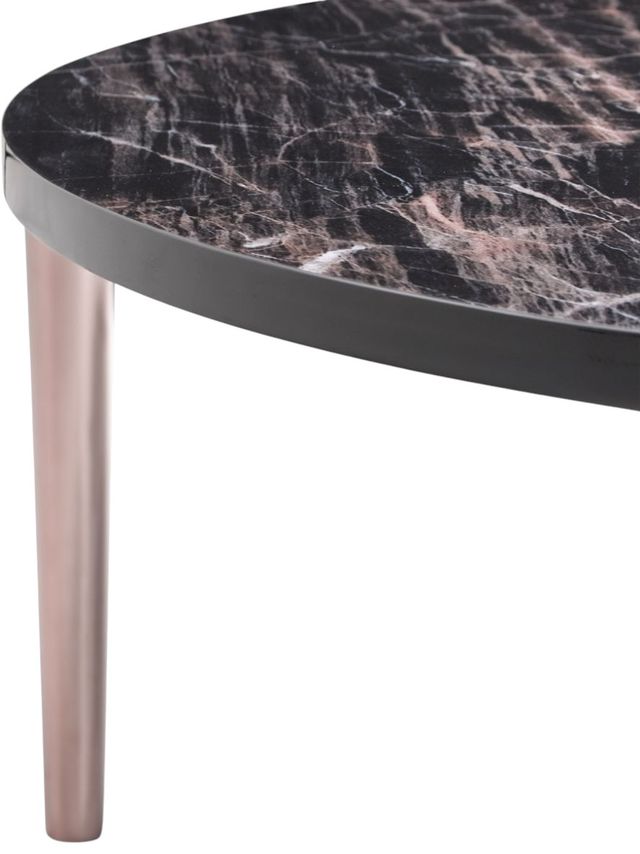 Michael Amini® Cloche Dark Bronze Large Cocktail Table-4