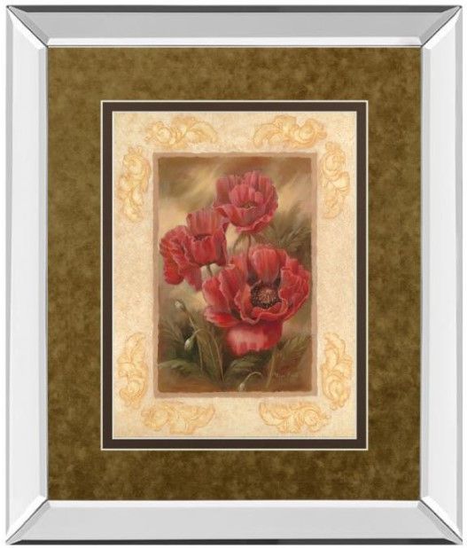 Classy Living Vivian Flasch Daphne’s Poppies Wall Art-0