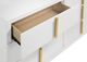 Coaster® Ines White High Gloss Bedroom Dresser Cabinet-5