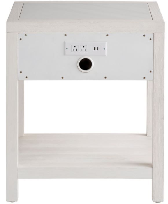 Universal Explore Home™ Weekender Coastal Living Home Turo White Sand Nightstand-3