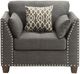 ACME Furniture Laurissa Light Charcoal Chair-1
