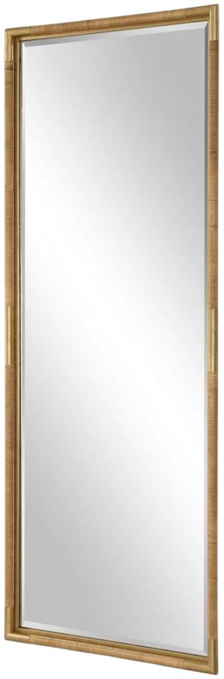 Uttermost® Kampar Antique Gold/Natural Mirror-3