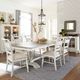 Liberty Furniture Whitney 7-Piece Antique Linen/Weathered Gray Trestle Table Set-3
