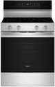 Whirlpool® 30" Fingerprint Resistant Stainless Steel Freestanding Electric Range -0