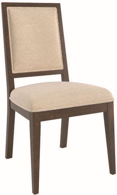 Canadel® Canadel Cognac Washed Upholstered Side Chair-0