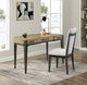 Emerald Home Sutton Place Caramel Desk with Cocoa Base-1