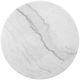 Bassett Mirror Gavin Driftwood End Table with White Top-4