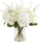 Uttermost® Anastasia Hydrangea Clear/Green Centerpiece-0