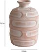TOV Furniture Earthenware Retro Terracotta Flower Vase-2