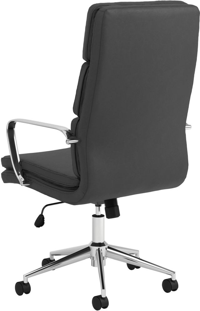 Coaster® White High Back Upholstered Office Chair-2