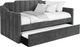 Coaster® Kingston Charcoal Upholstered Twin Daybed with Trundle -0