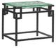 Tommy Bahama® Furniture Island Fusion Hermes Reef Glass Top End Table with Black Base-0