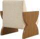 Bassett Mirror Times Up Beige Accent Chair-3