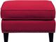 Elements International Erica Heirloom Berry Ottoman-1